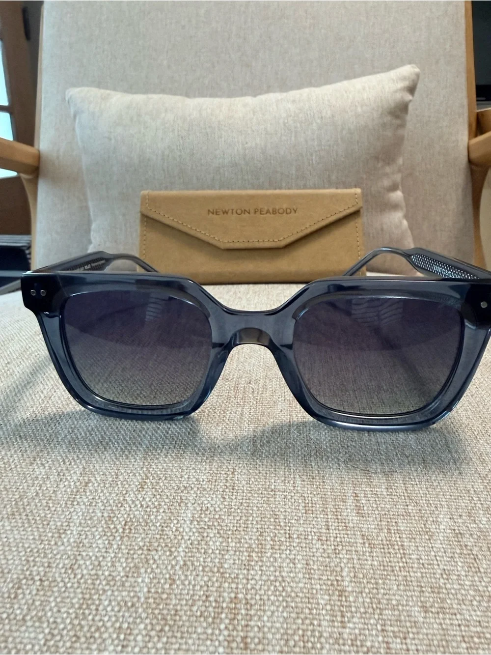 Green/blue/grey Newton Peabody Sunglasses